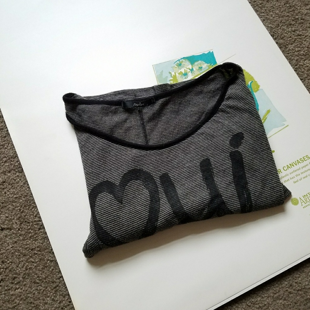 Papaya 'Oui' shirt